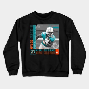 Myles Gaskin Paper Poster Crewneck Sweatshirt